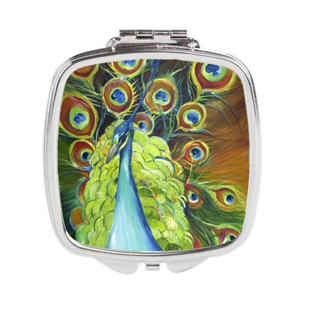 CAROLINES TREASURES Peacock Compact Mirror JMK1209SCM